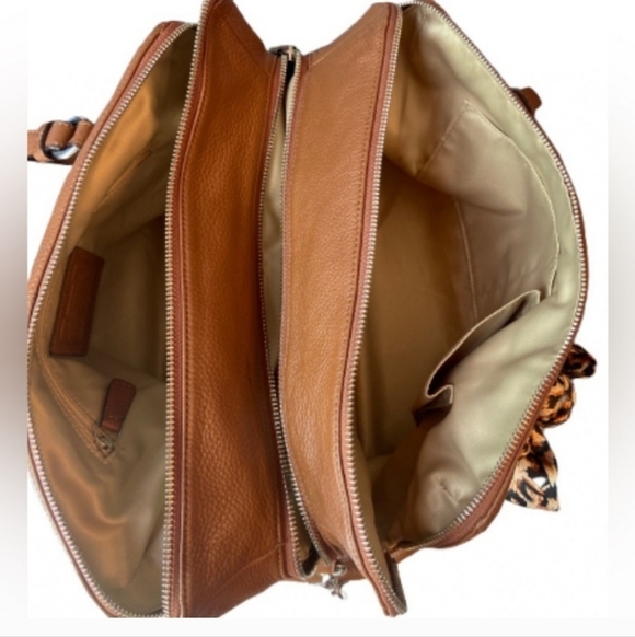 Coach 31324 Brown Park Soft Leather Kathryn Zipper Tote Bag Preloved - Picture 6 of 10